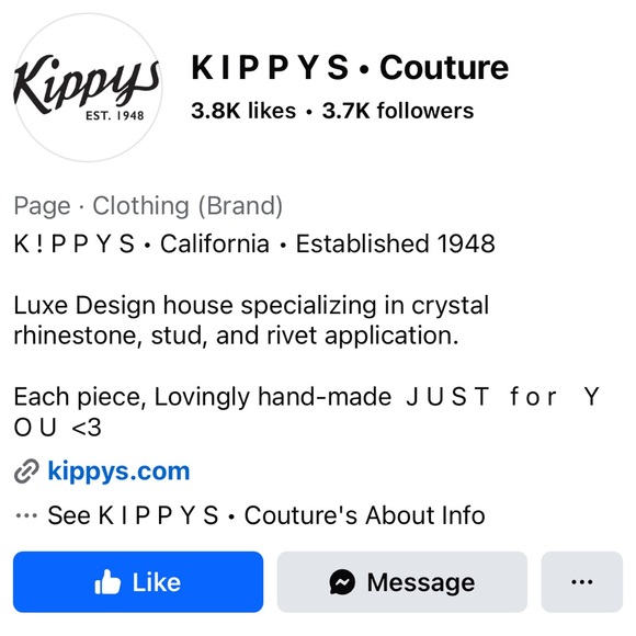 Kippy’s: hand-beaded, one-of-a-kind, authentic jeans w/Swarovski crystals. - Picture 11 of 11